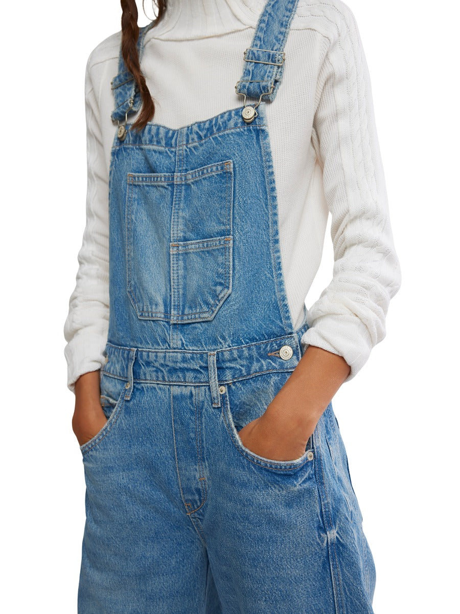 Free People Goodluck Overall Jeans