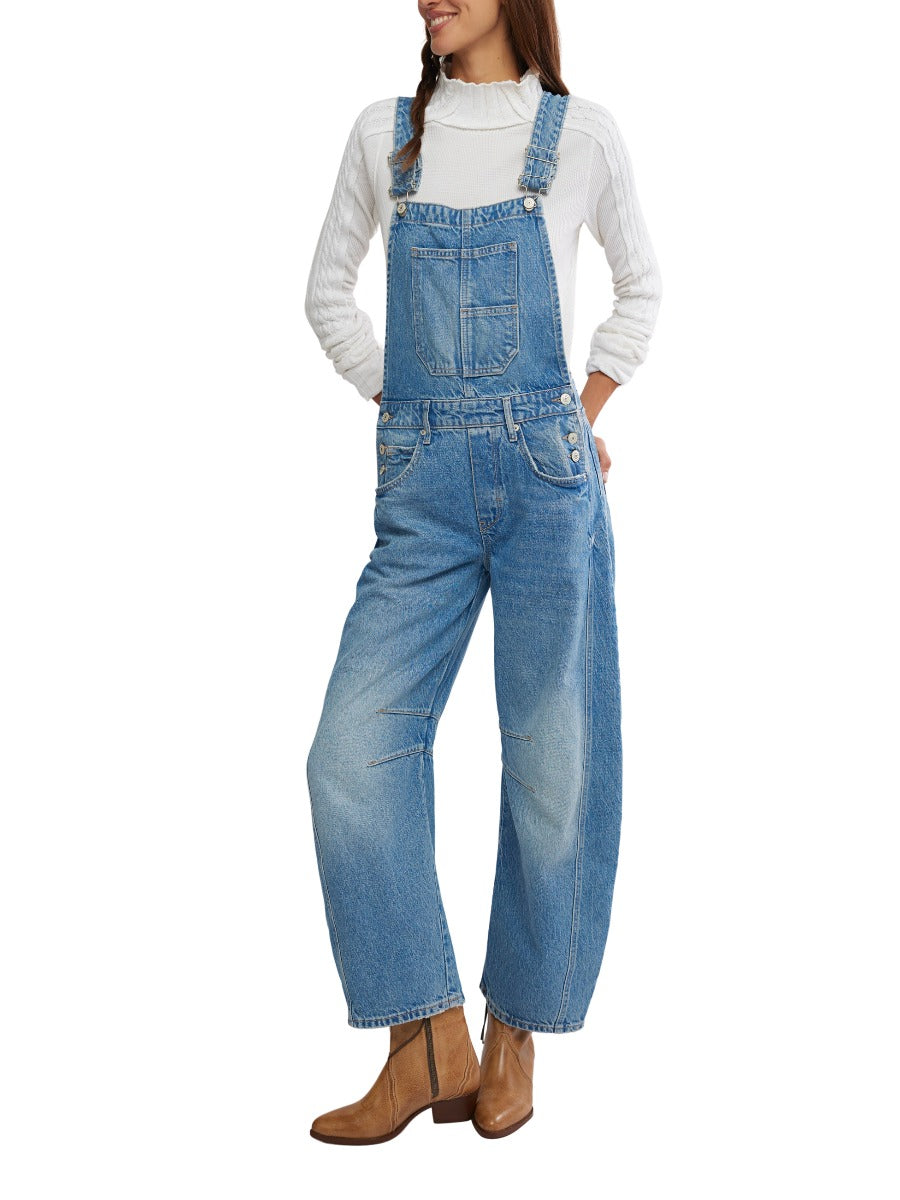 Free People Goodluck Overall Jeans