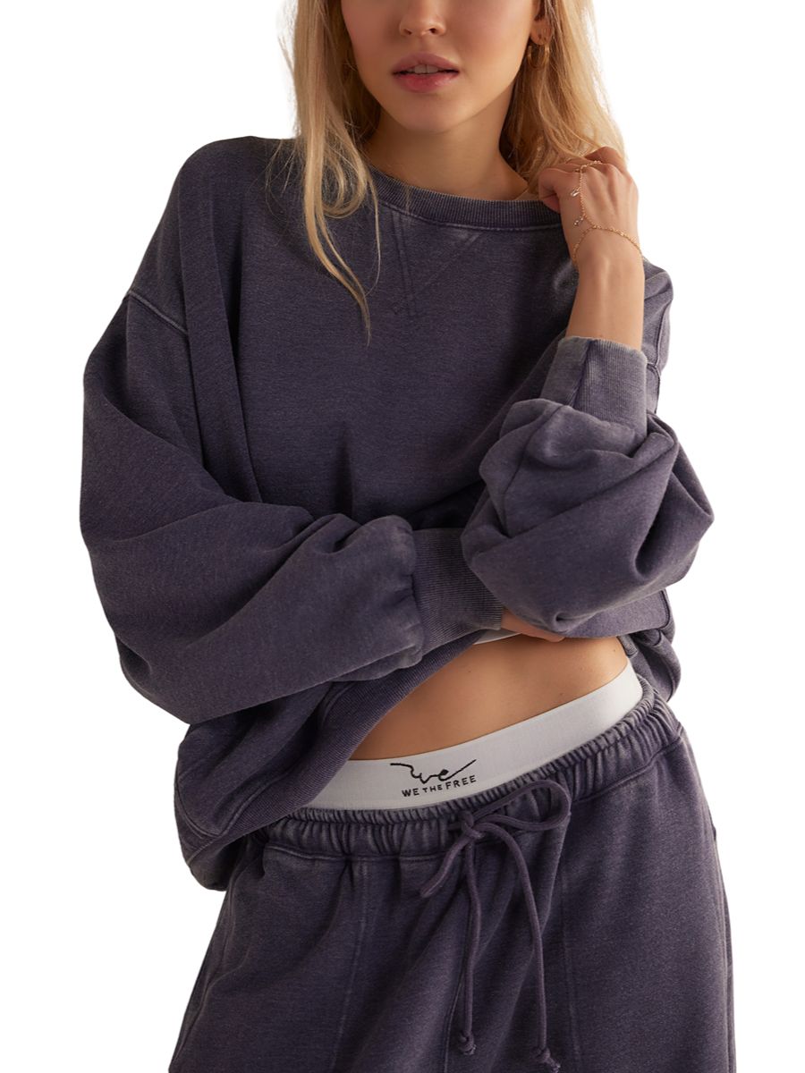 Free People Slow It Down Pullover