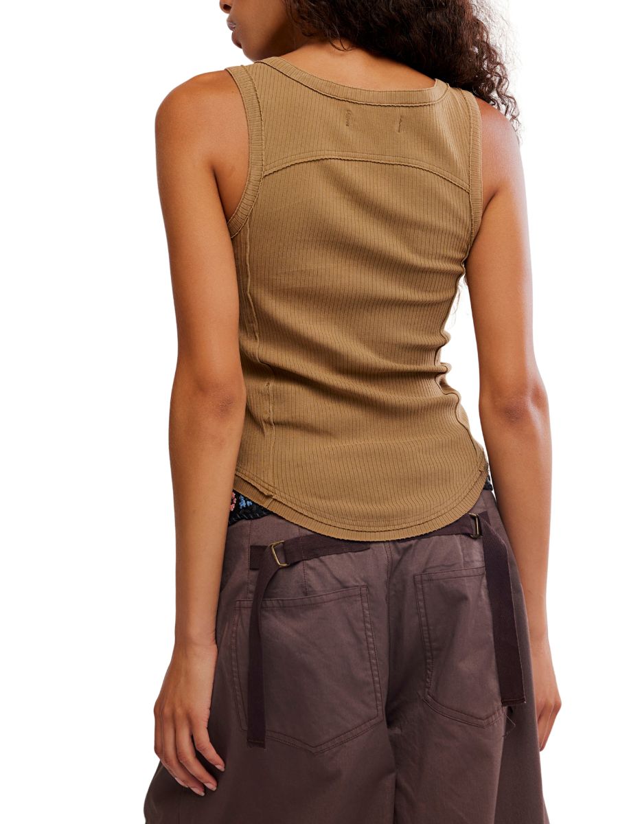 Free People Jamie Buckle Tank Top