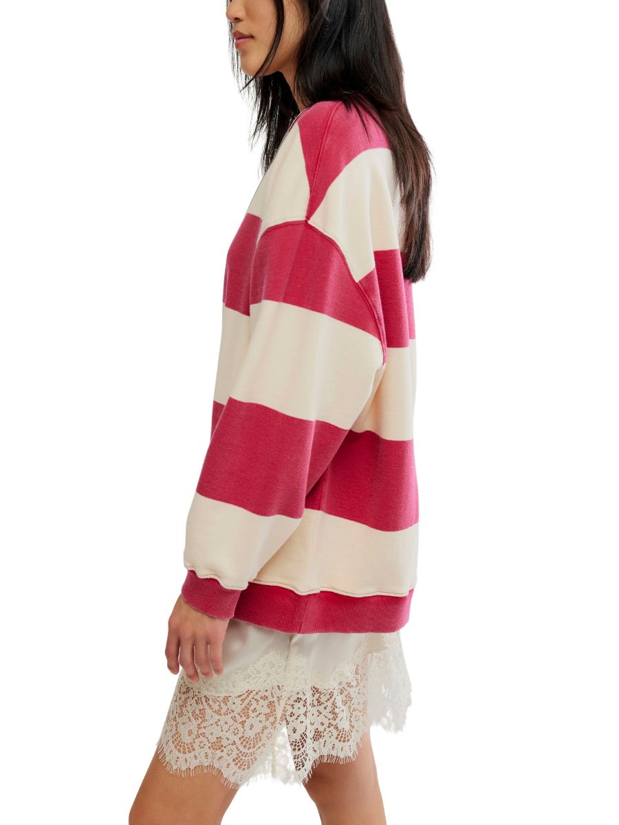 Free People Classic Striped Crewneck Top