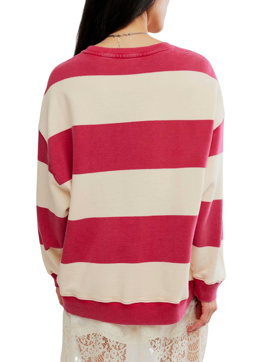 Free People Classic Striped Crewneck Top
