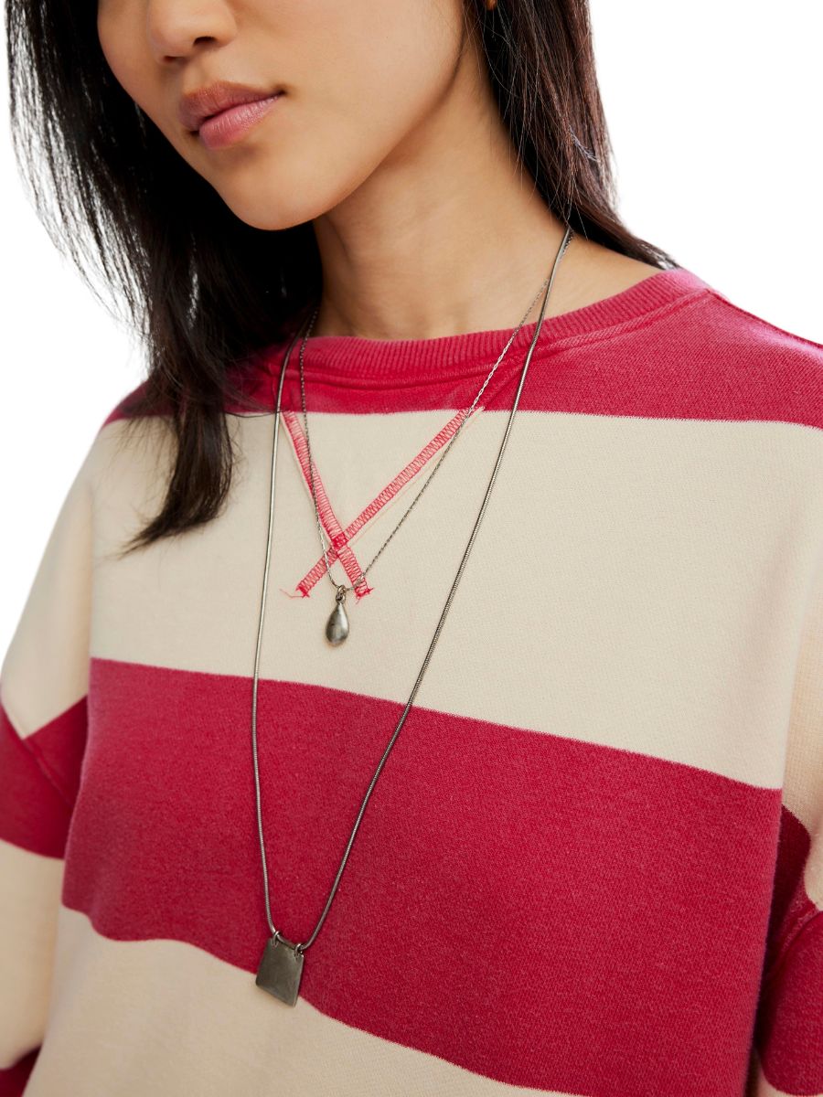 Free People Classic Striped Crewneck Top