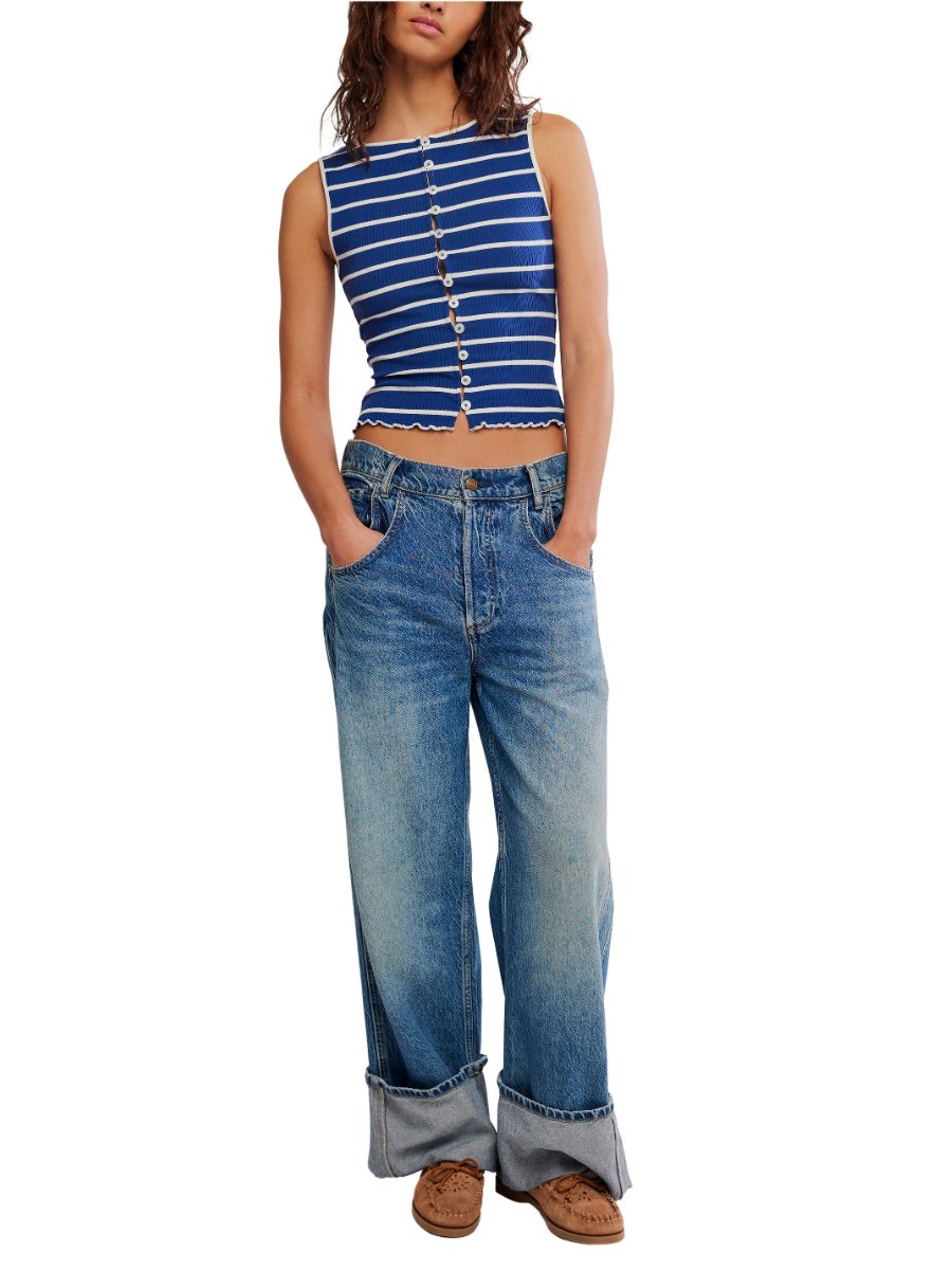 Free People Tilly Stripe Top