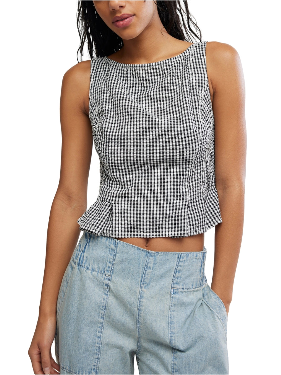 Free People Sunfaded Top