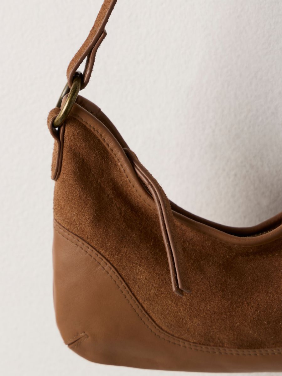 Free People Sindy Leather Shoulder Bag