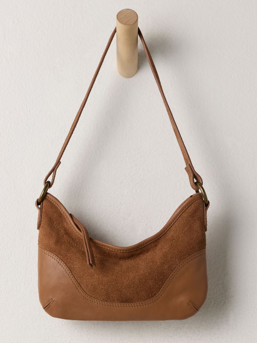 Free People Sindy Leather Shoulder Bag
