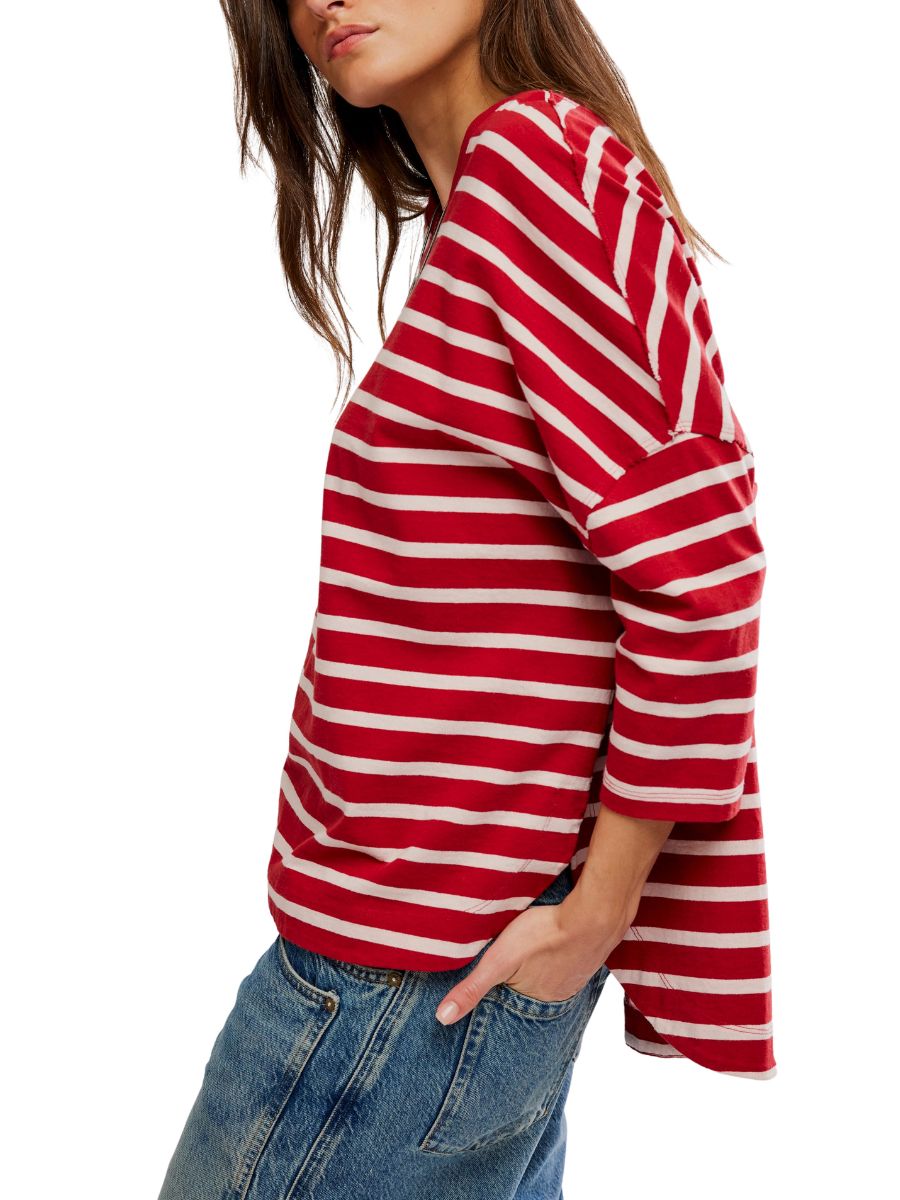 Free People Two Sense Long Sleeve Top