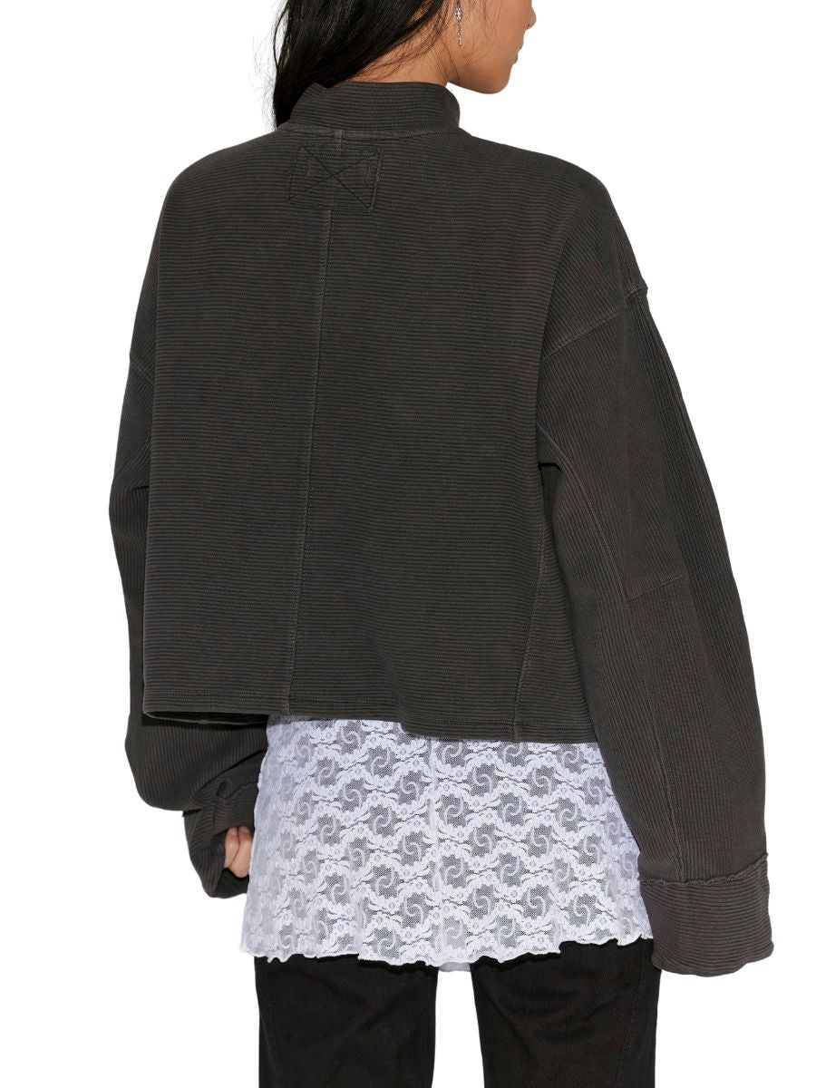 Free People Celeste Quarter Zip Sweatshirt