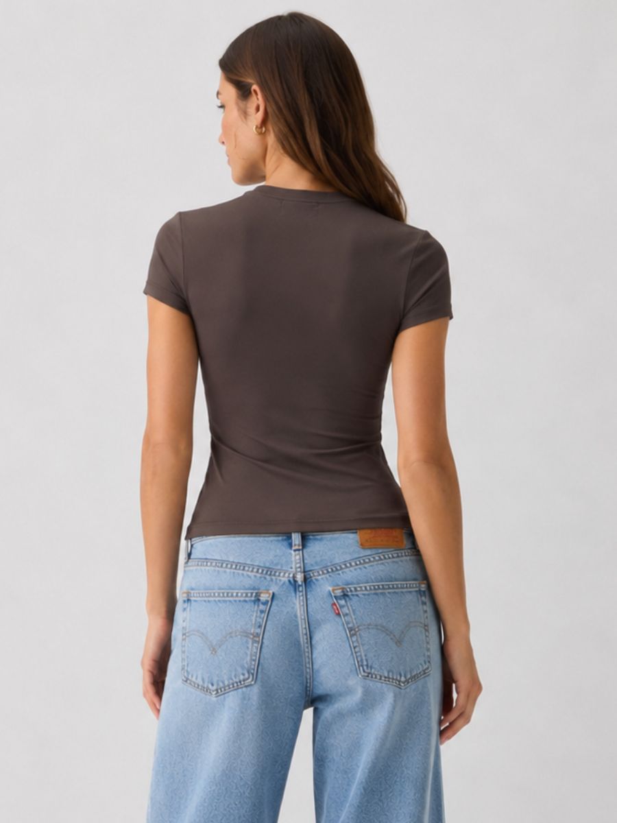 FORM STUDIO Ella Short Sleeve Top