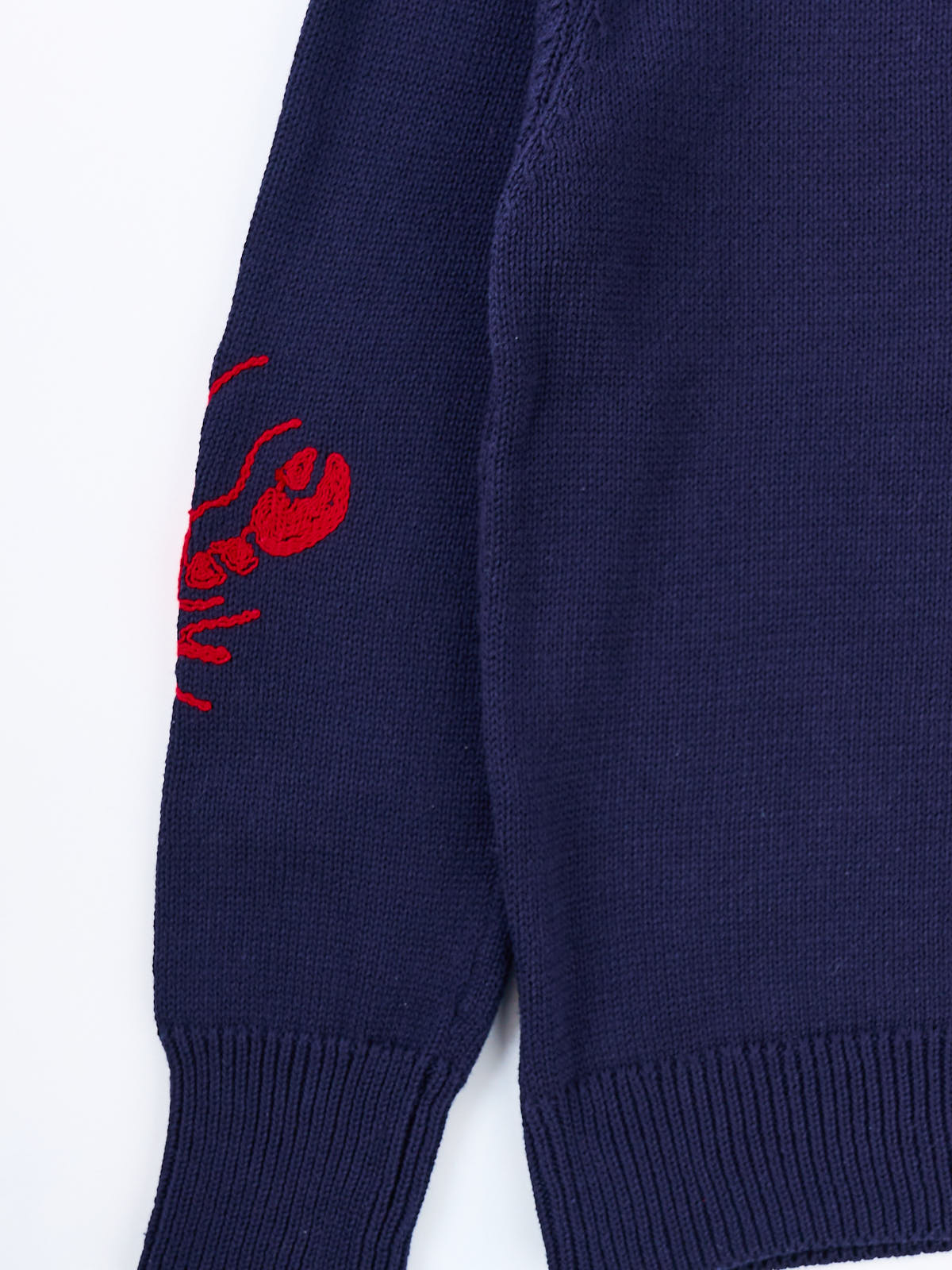 Caesar Lobster Long Sleeve Crewneck Sweater