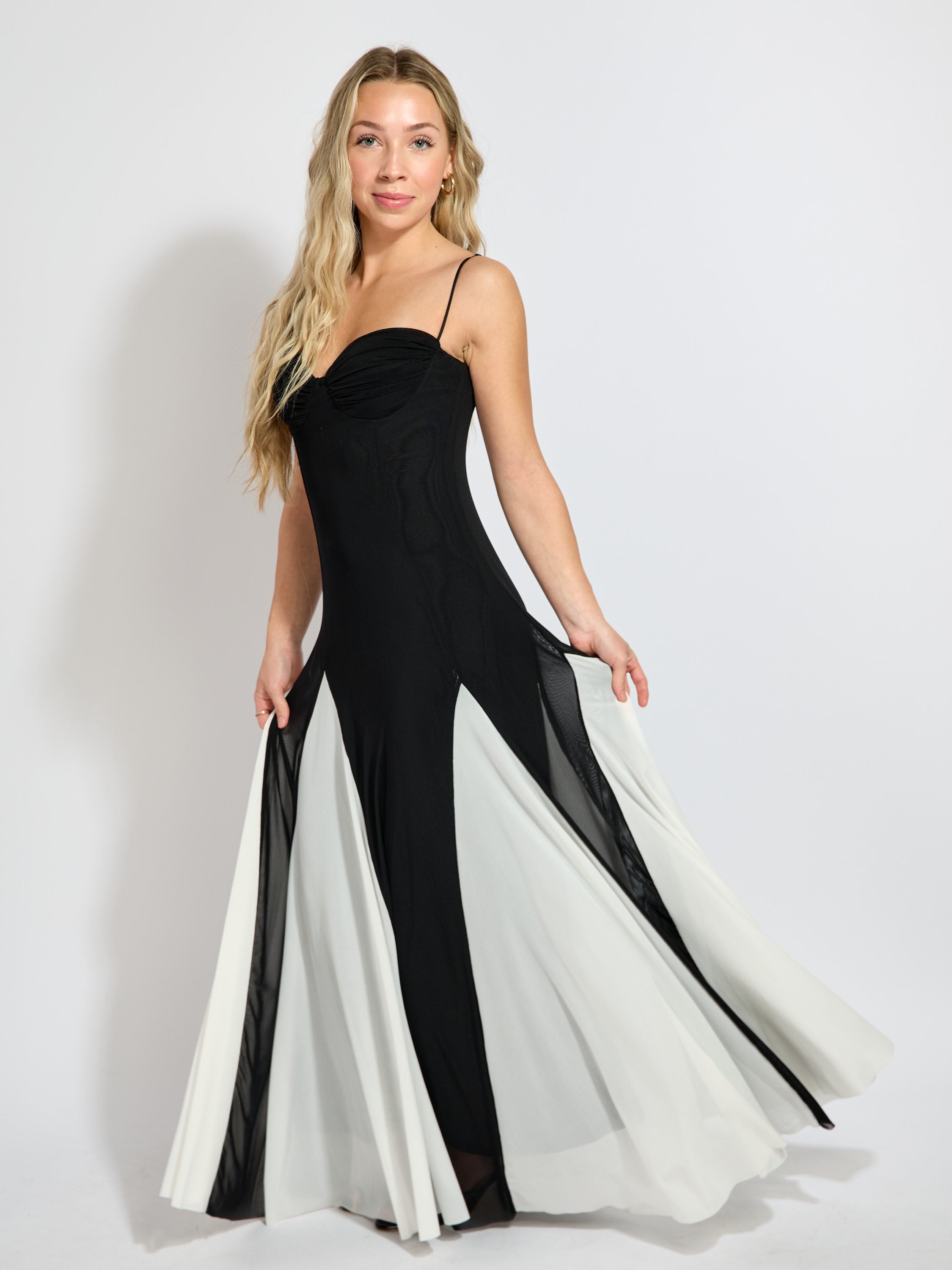 Rev Spa Corset Maxi Dress