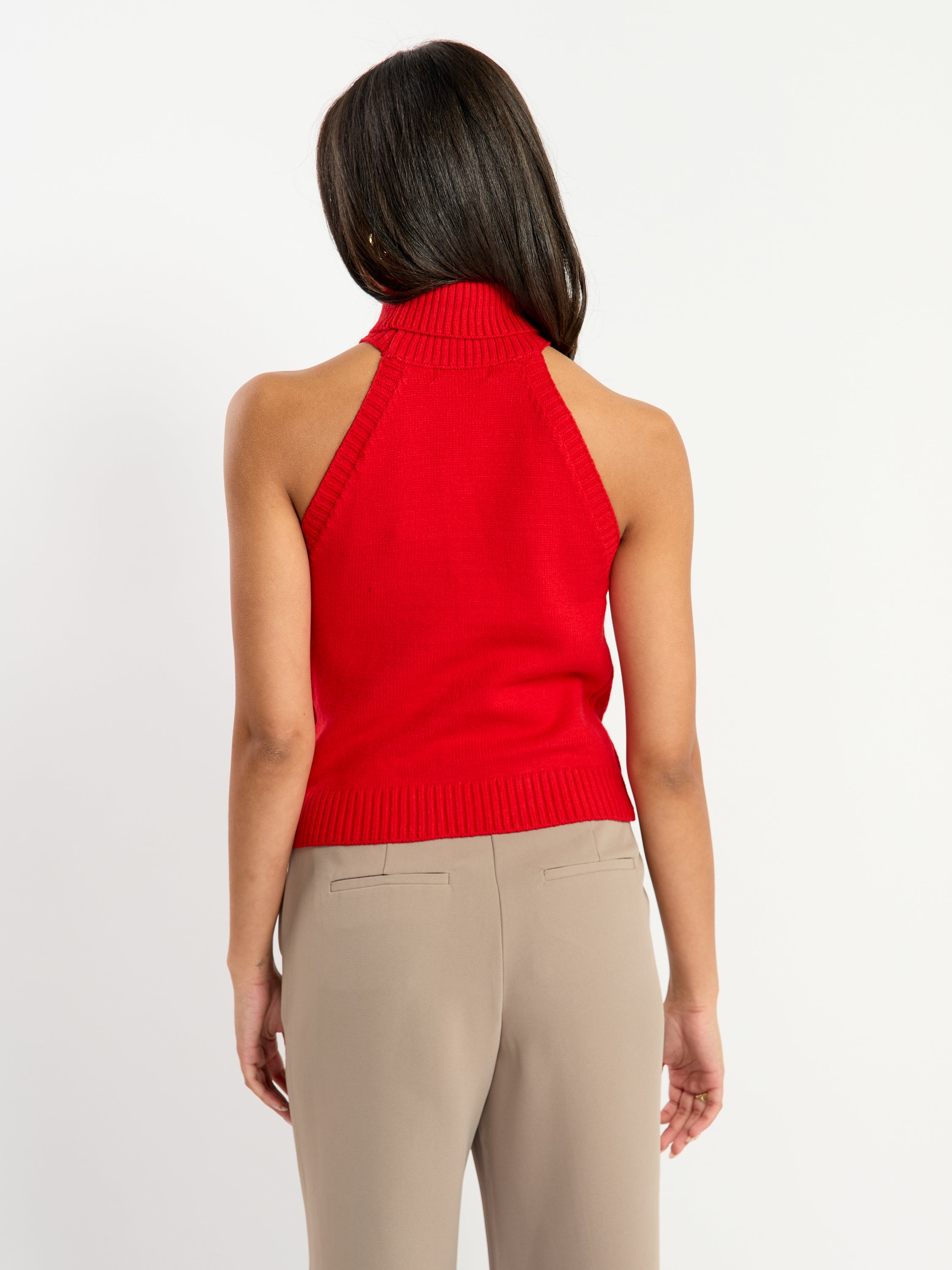 Cable Knit Turtleneck Sweater
