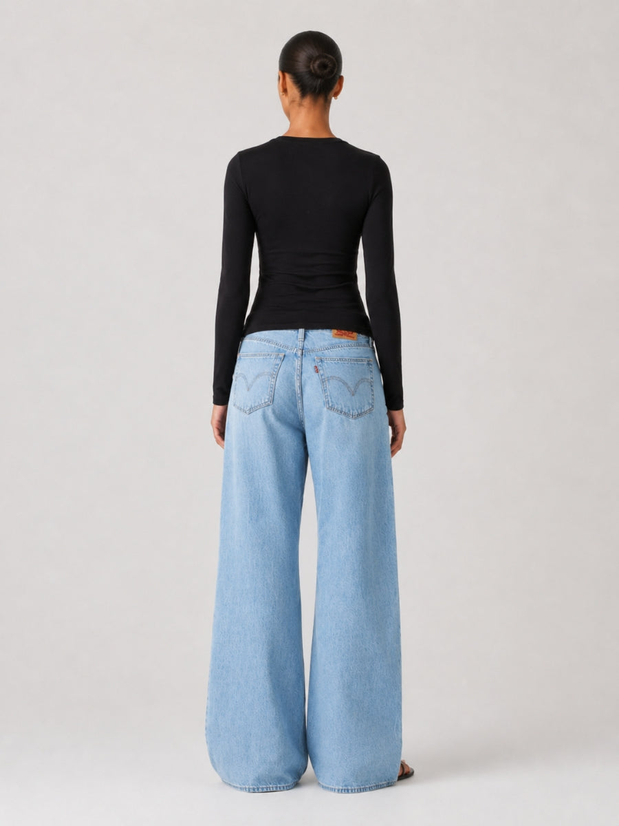 High Neck Long Sleeve Top