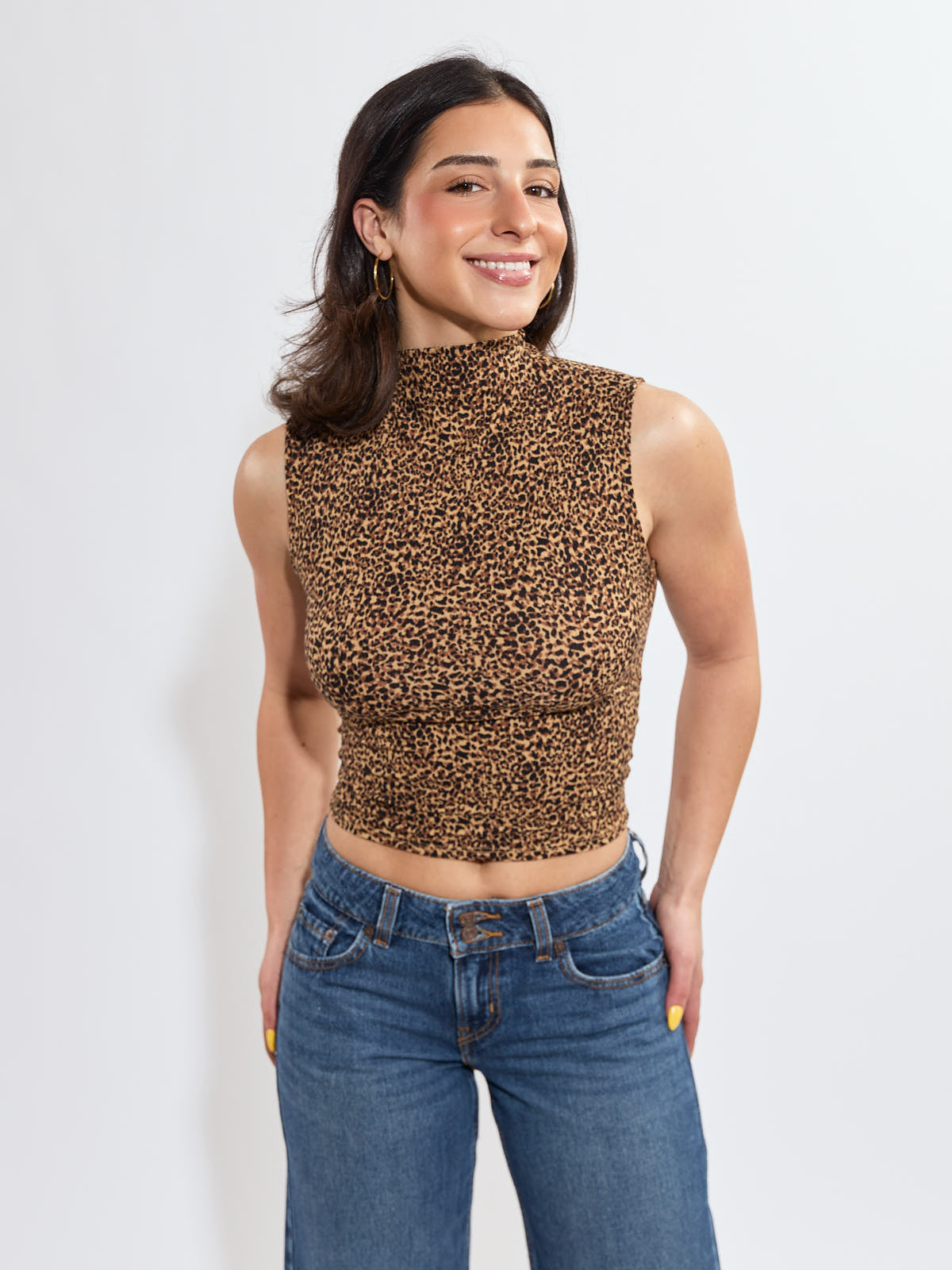 Lyon Leopard Top