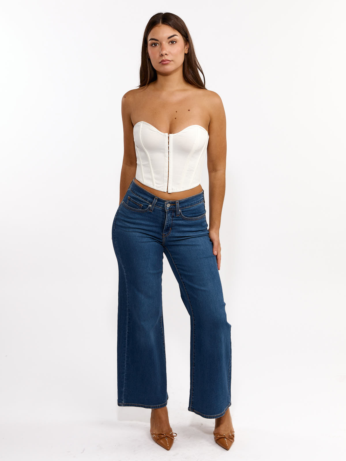 Solene Strapless Corset Top