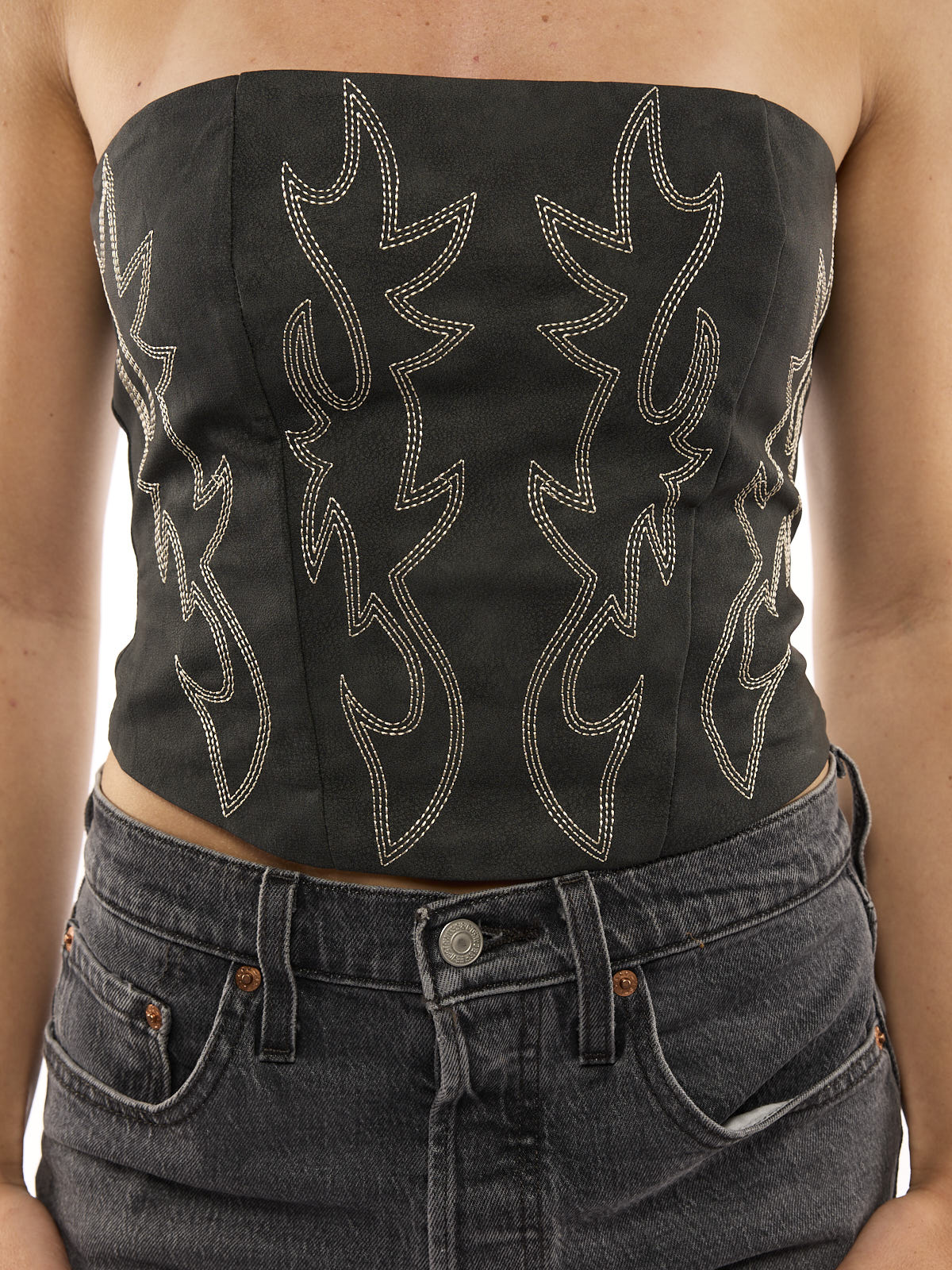 Beckee Western Corset Top