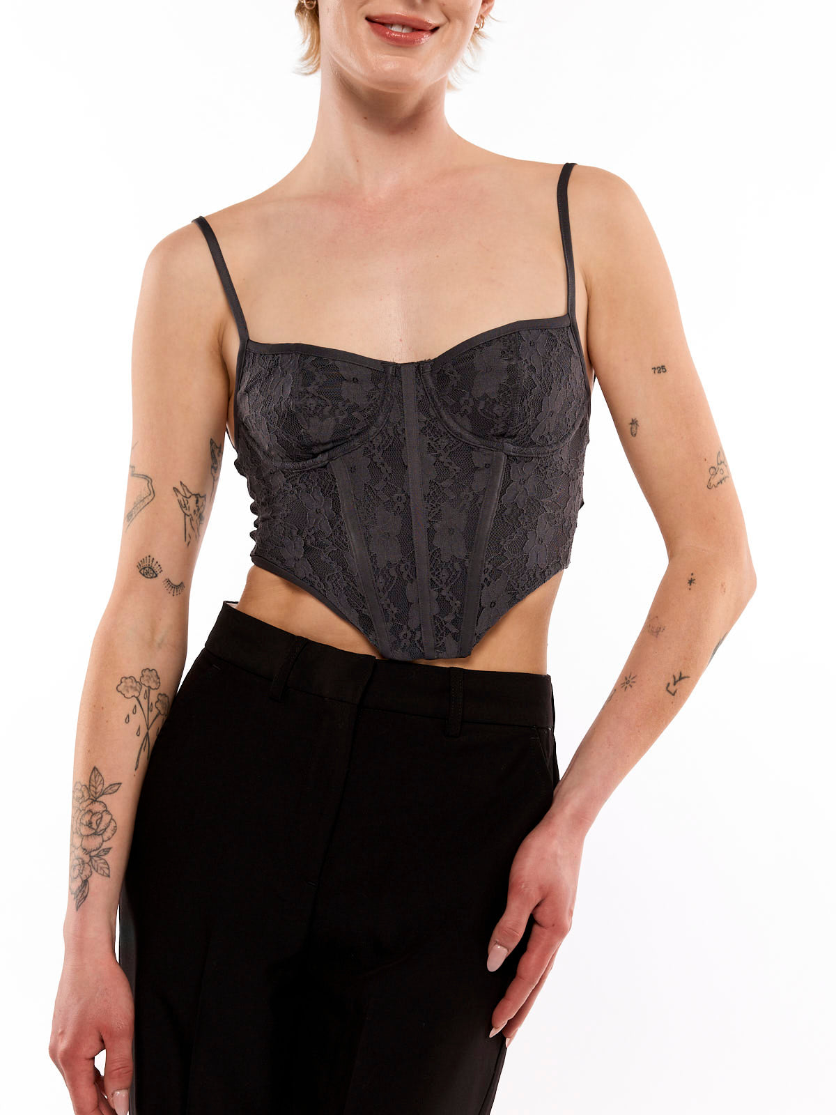Lace Up Tie Back Spa Corset