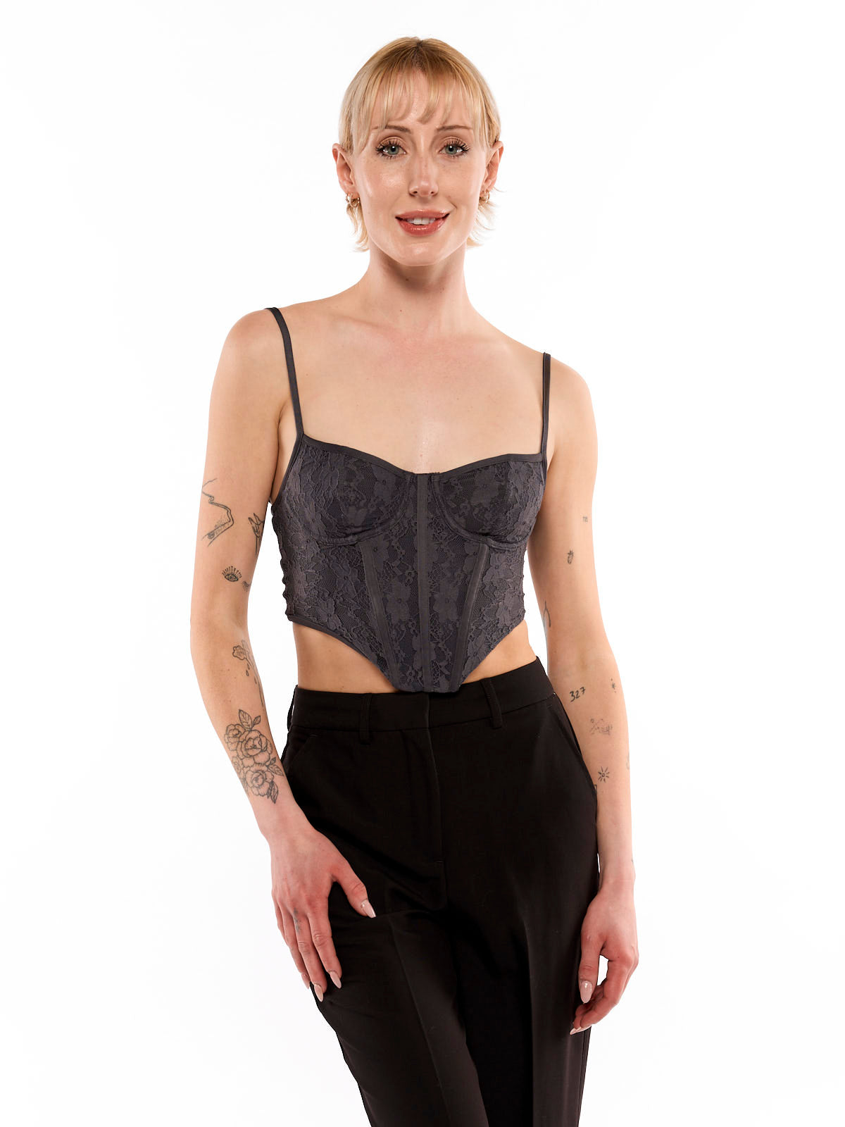 Lace Up Tie Back Spa Corset