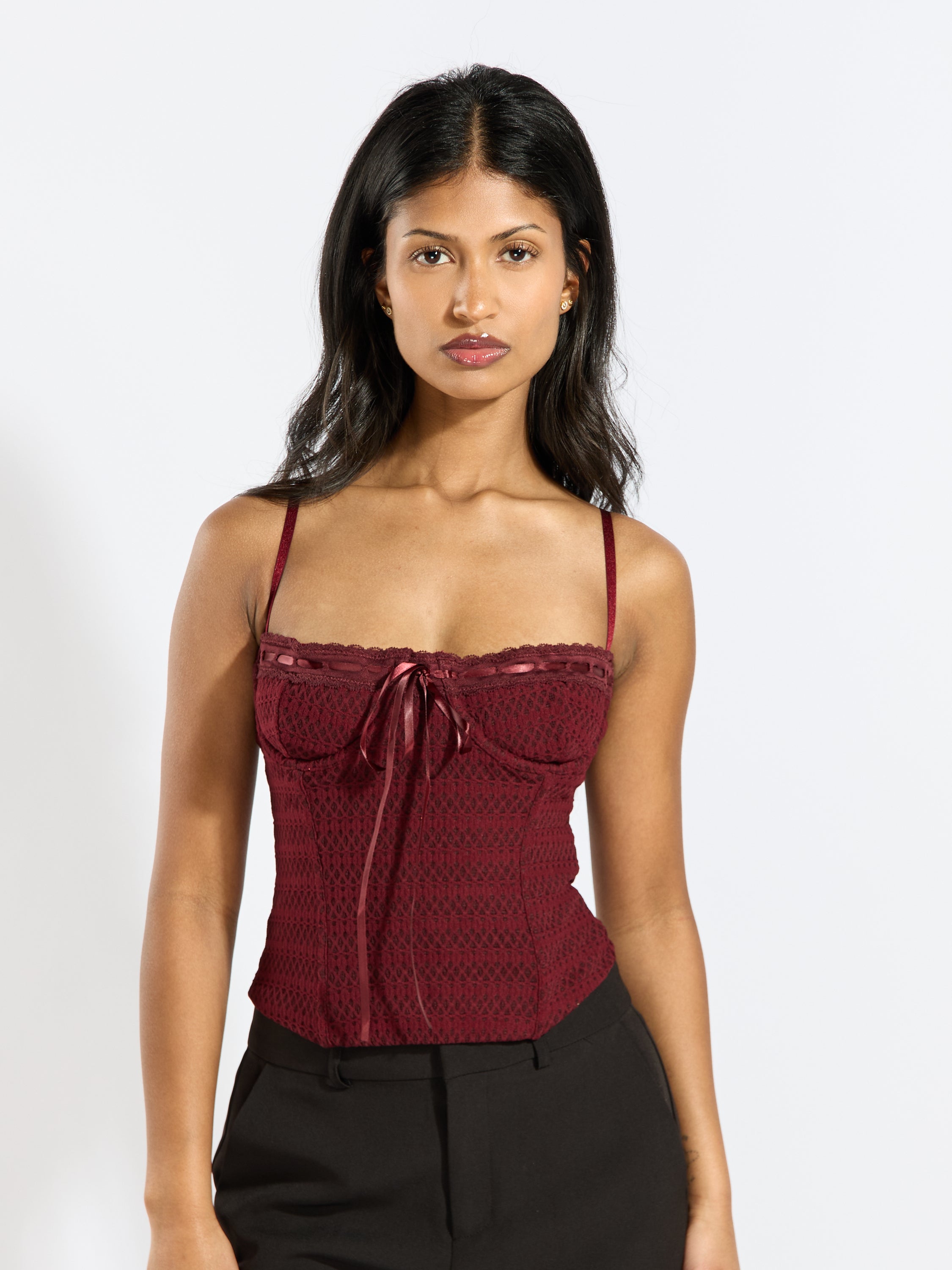 Rosemary Jacquard Lace Corset