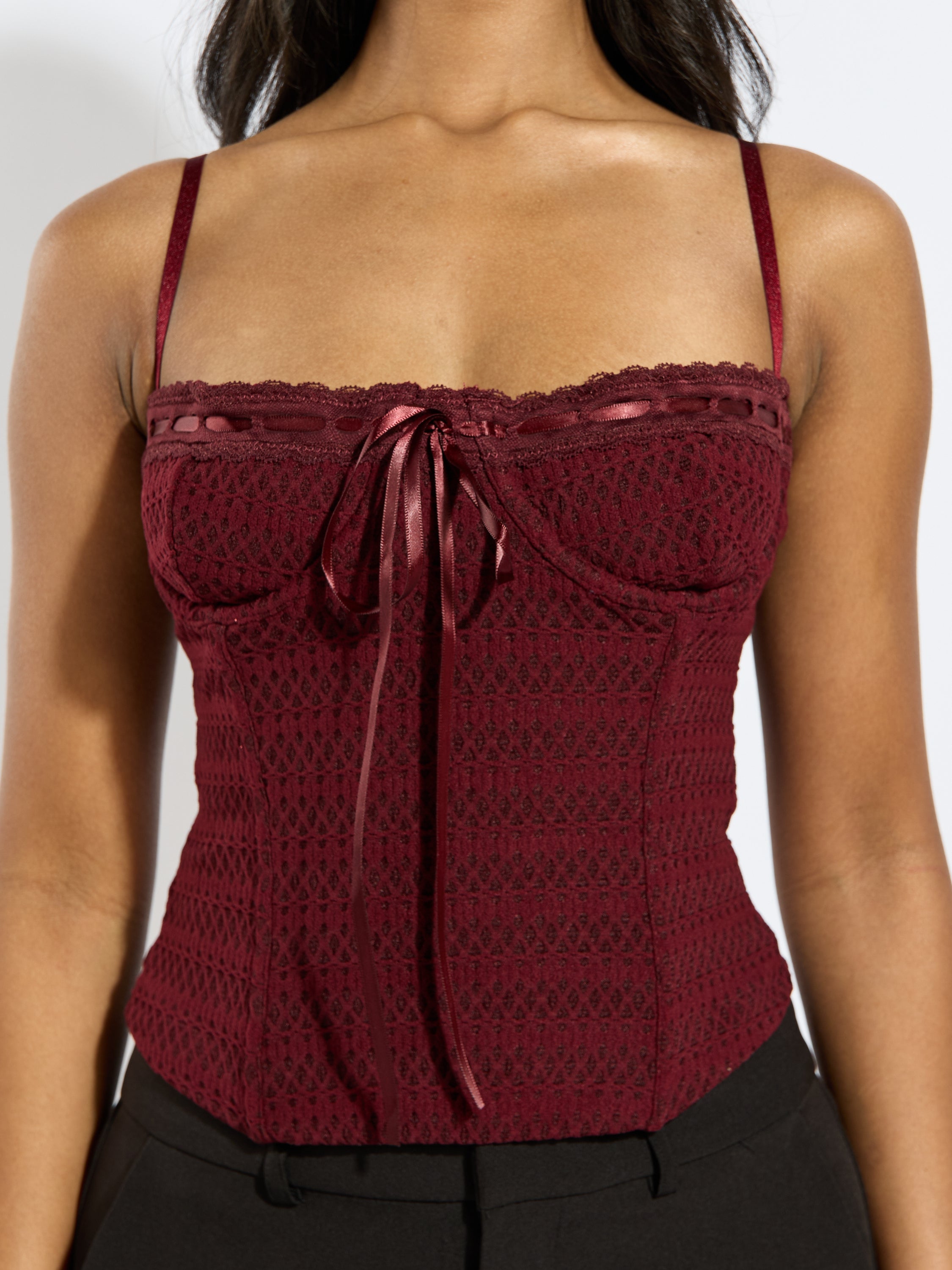 Rosemary Jacquard Lace Corset