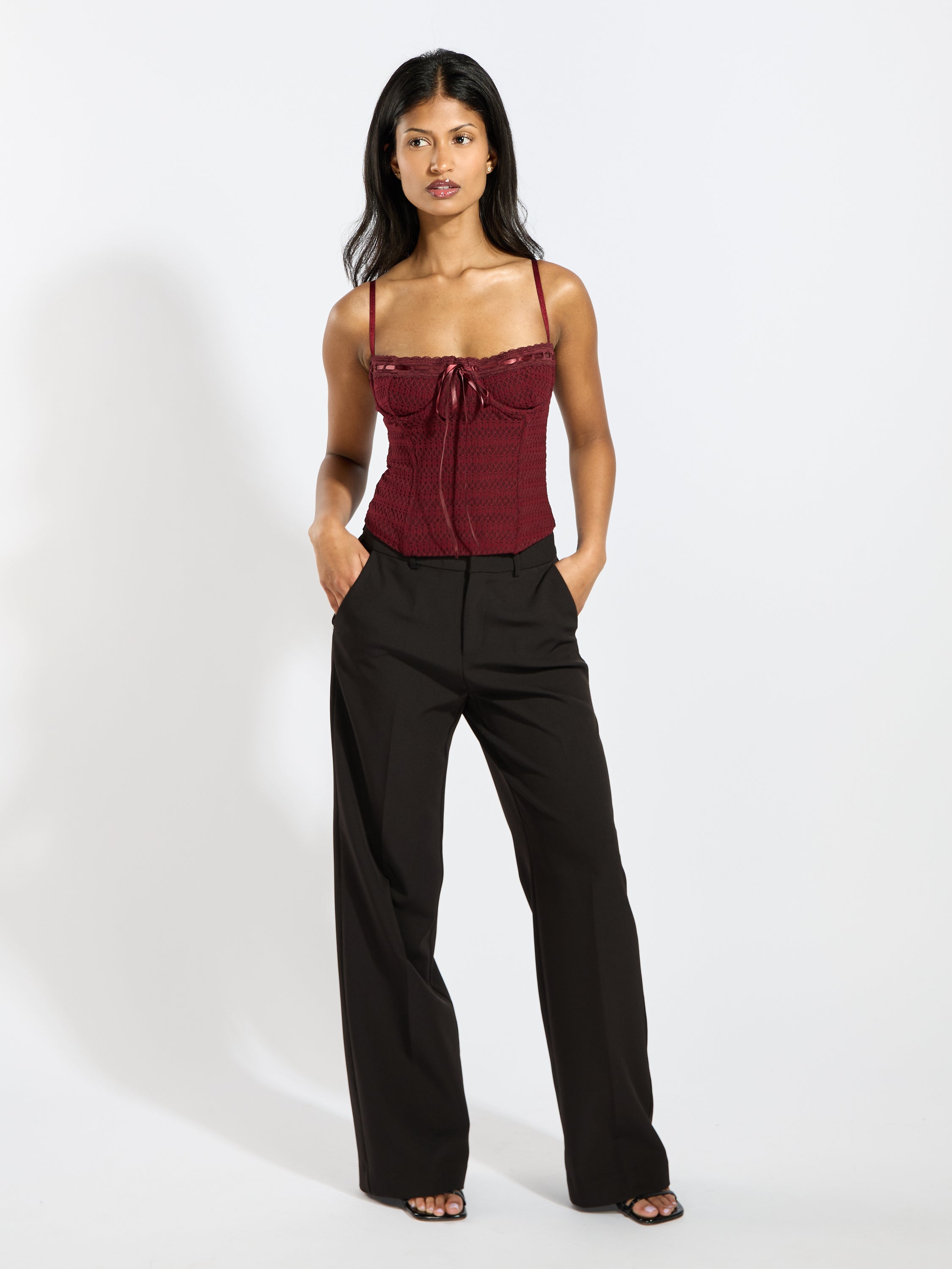 Rosemary Jacquard Lace Corset
