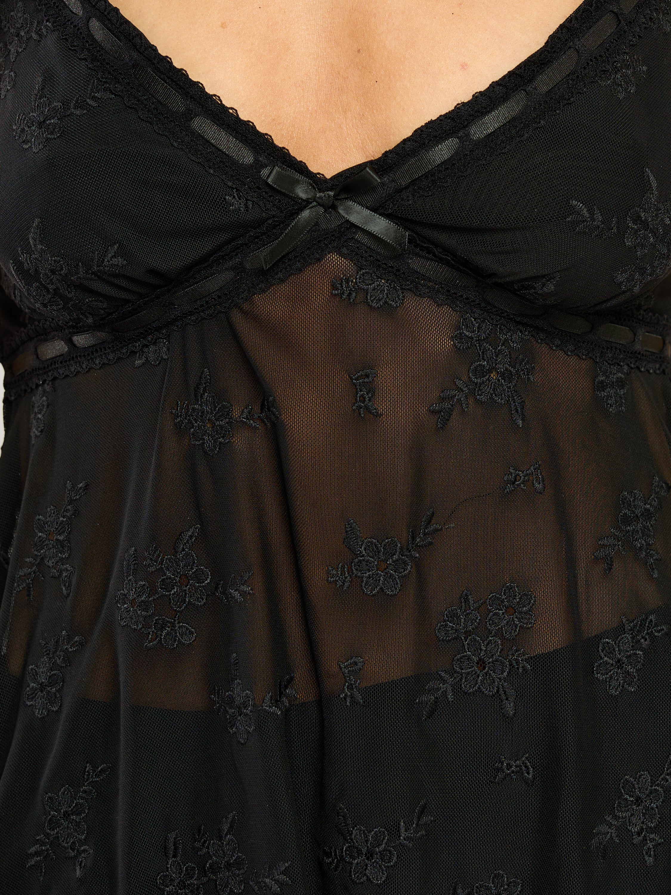 Lauriel Mesh Camisole Top