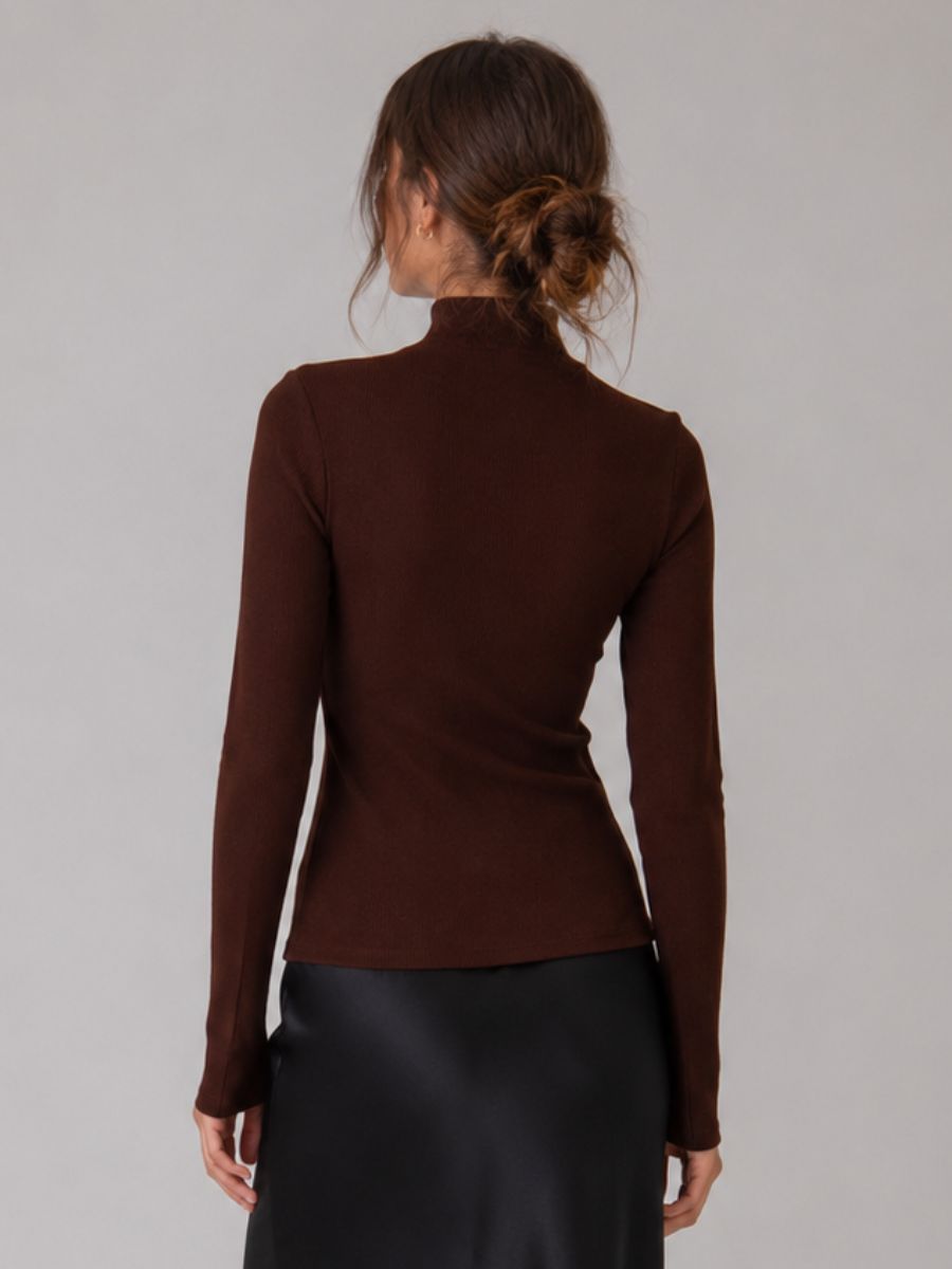 Reve Button Knit Top