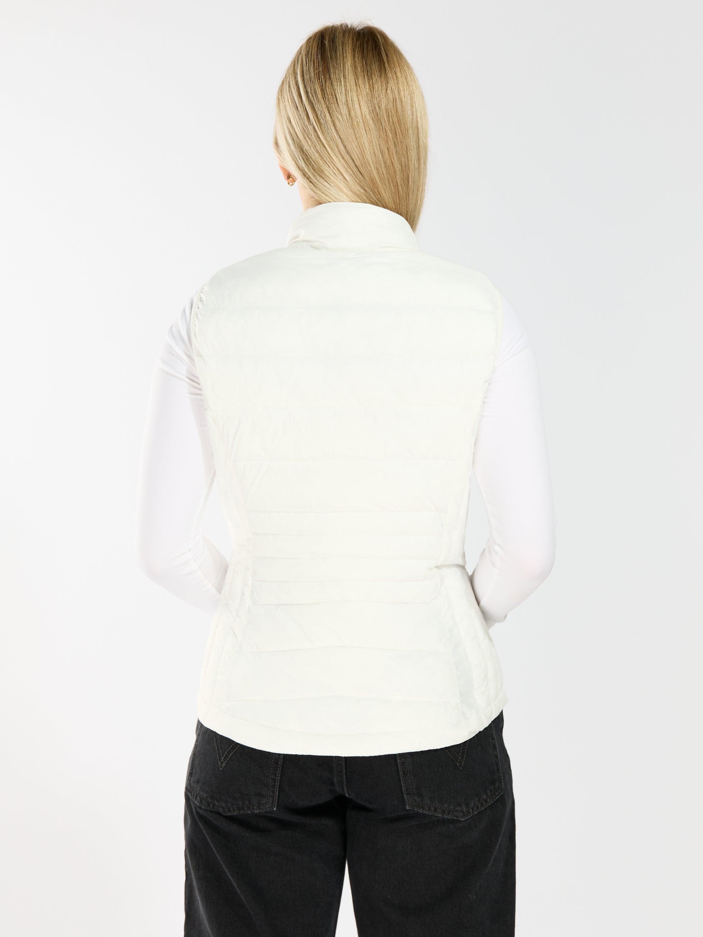 Piped Puff Vest