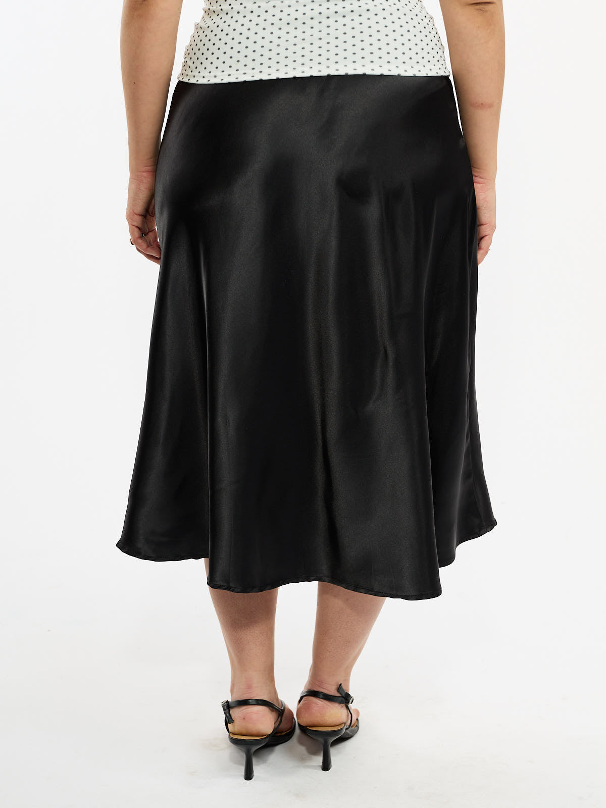 Abby Satin Skirt