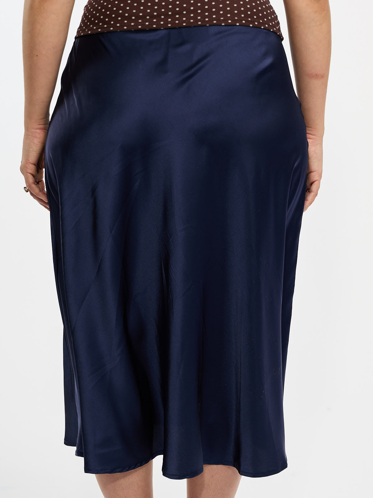 Abby Satin Skirt