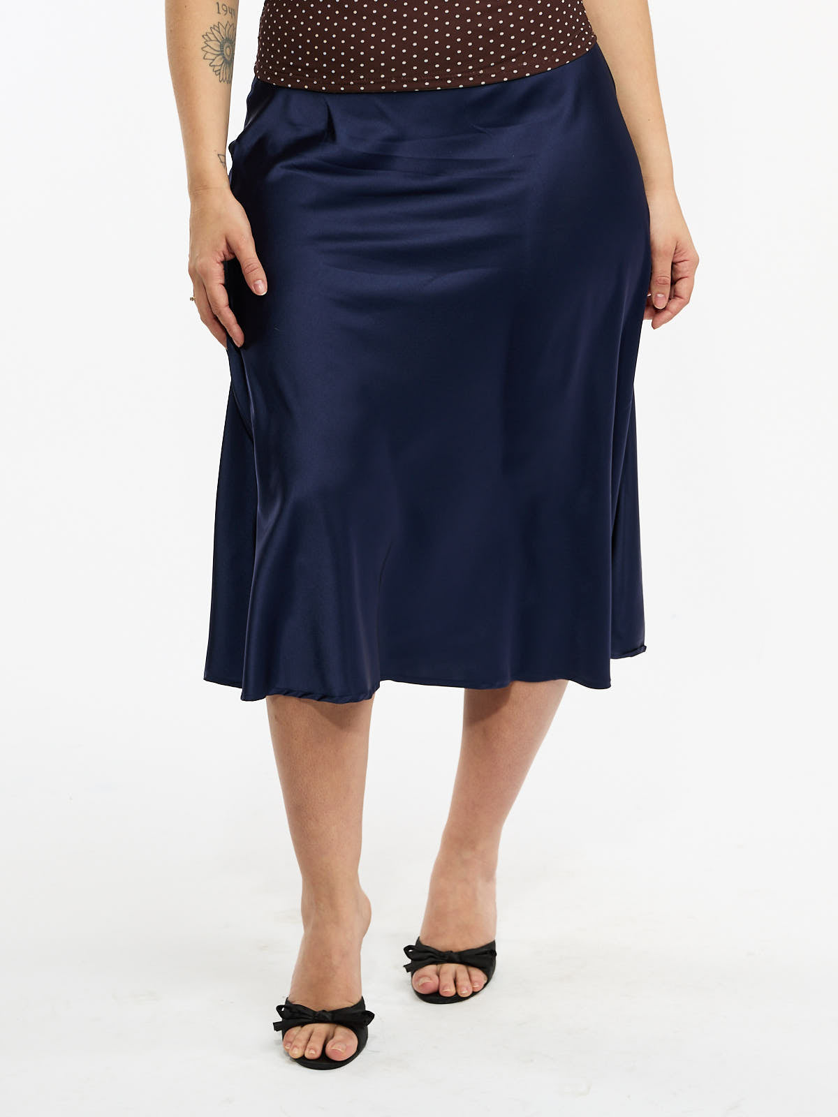Abby Satin Skirt