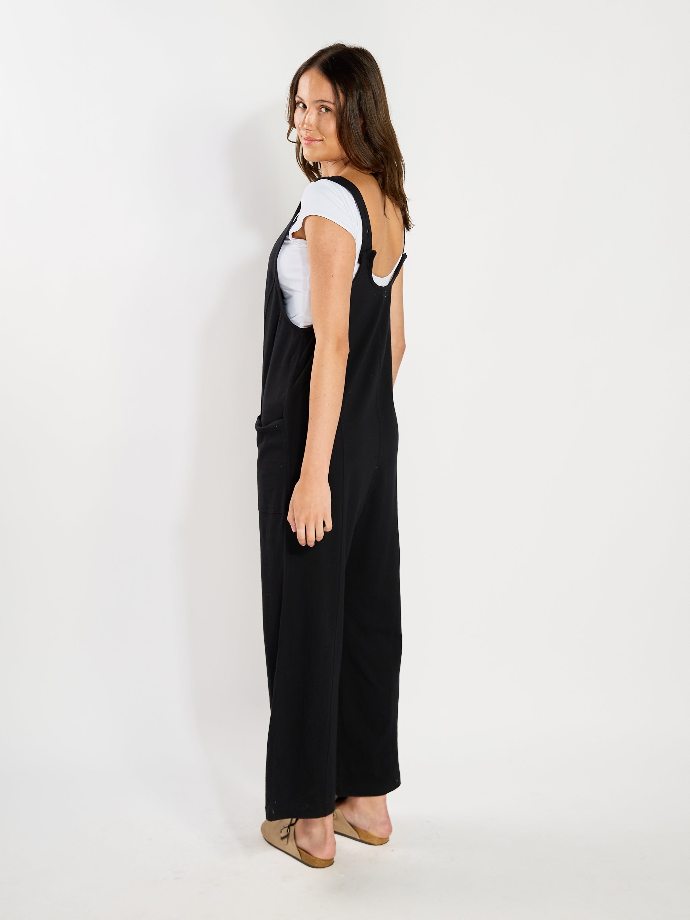 Brasilia Jersey Denim Jumpsuit