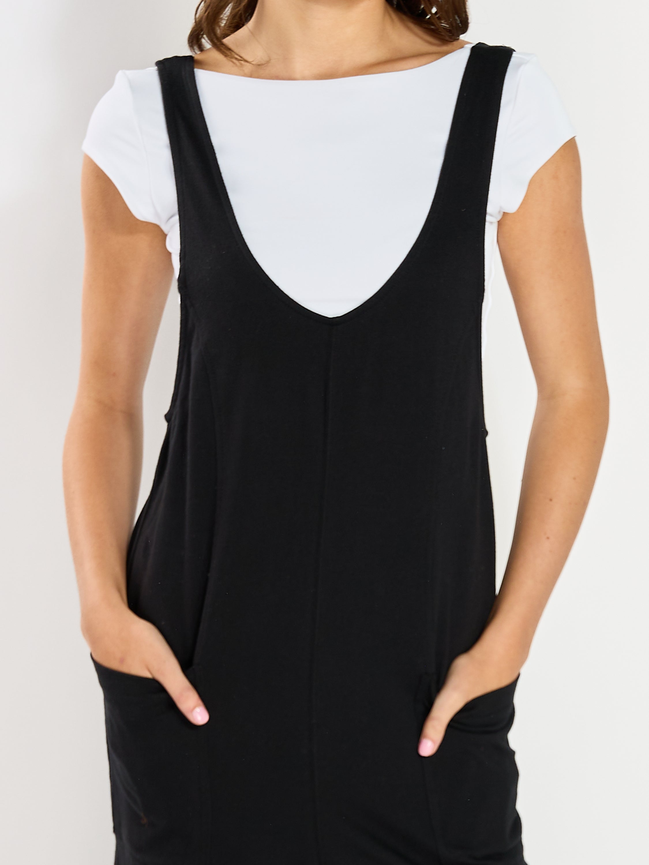 Brasilia Jersey Denim Jumpsuit